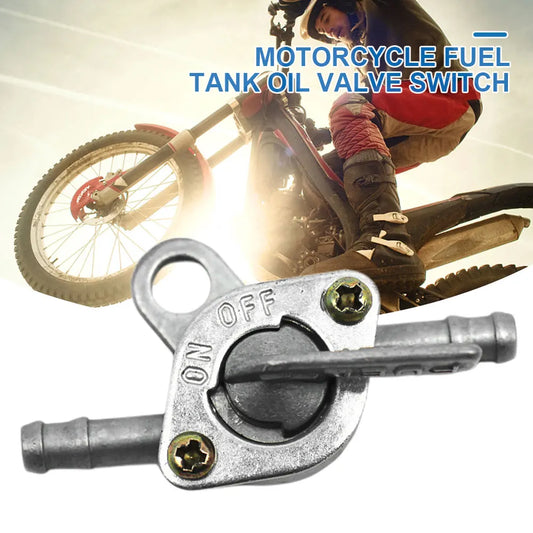 Inline Fuel Tank Tap Filter Petcock Switch Petrol Gas Fuel Tap Petcock Valve Switch for ATV Quad Pit Bike