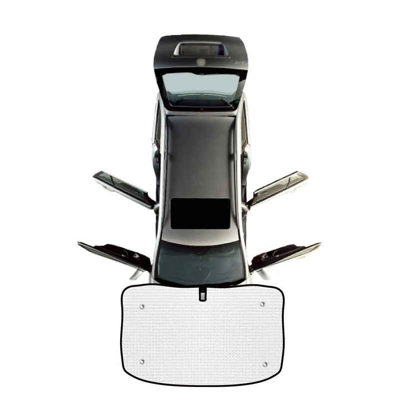 Full Covers Sunshades For Ford Transit Custom Tourneo 2012~2021 Car Sunshade Protection Windshield Window Visor Car Accessories