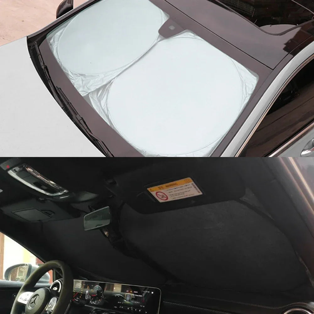 Car Windshield Sun Shade Cover Auto Accessories For Opel Astra H J G K Insignia Corsa C D Vectra C B Meriva a Zafira Trailer