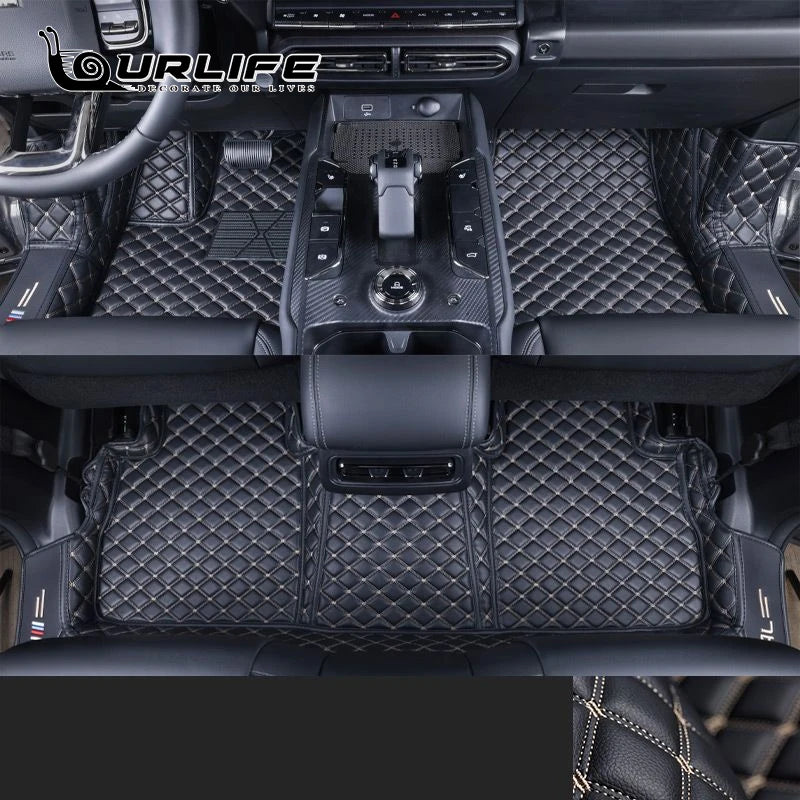 For HAVAL H7 2024 2025 LHD RHD Accessories Specialized Floor Mats Car Mat Leather Waterproof Foot Mat Full Covers