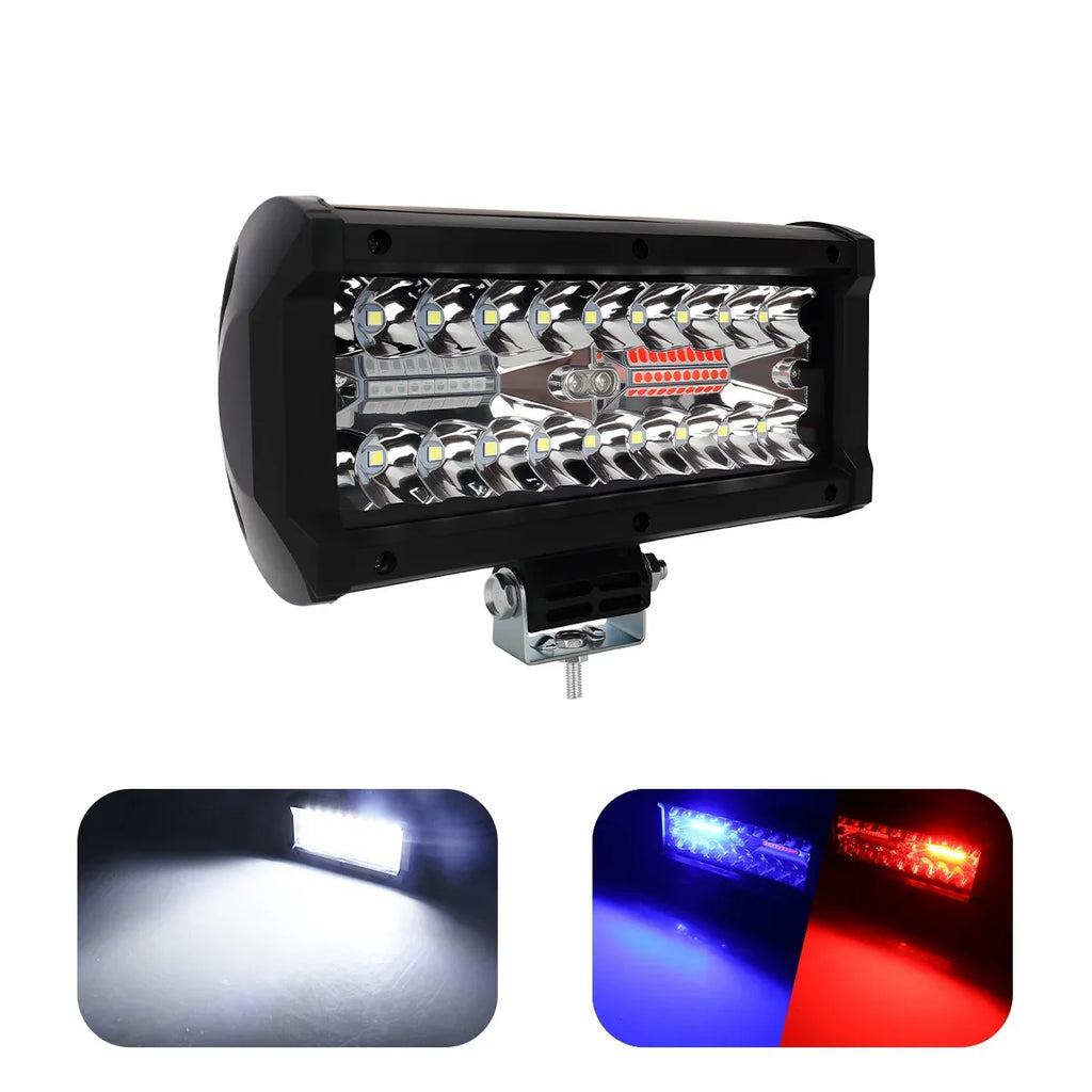 Car LED Work Light Bar 12V 24V LED Headlights 120W Spotlights Super Bright Fog Lamp For Truck Car SUV ATV UTV Bar Offroad 4x4