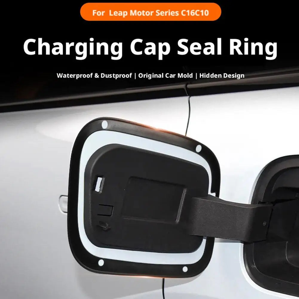 for Leapmotor C10 C16 Charging Port Cover Precision Fit Eco Rubber Waterproof Dustproof Protector for Electric Vehicles