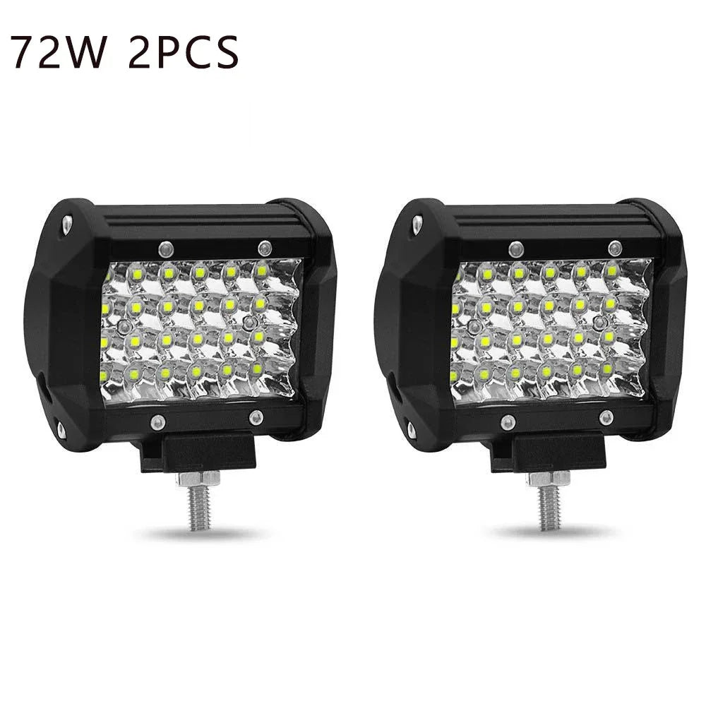 LED Light Bar Car Offroad 4X4 Led Headlights 12-24V Spotlights Ledbar Pods Driving Fog Light for Truck ATV SUV Auto Accessories