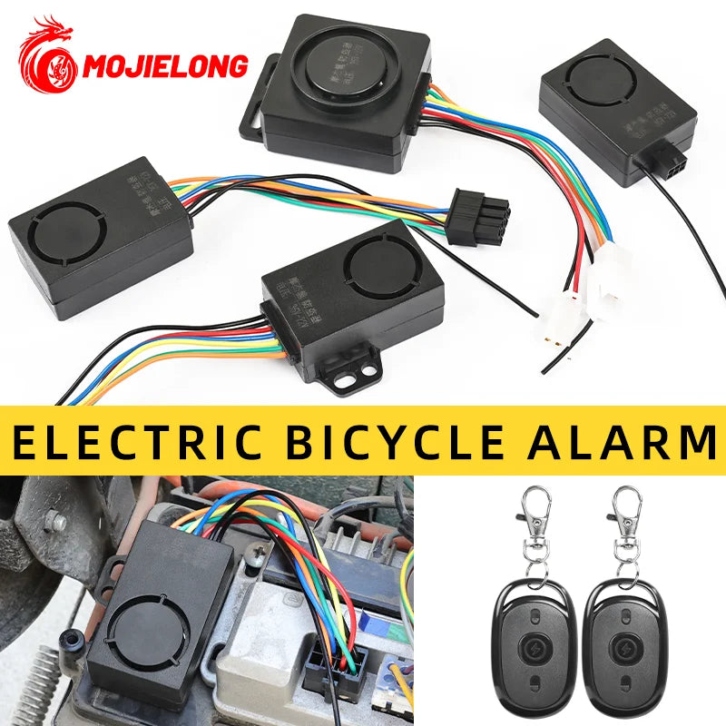 Electric bicycle, electric vehicle, anti-theft alarm, dual remote control, one-key start alarm, dual remote control accessories