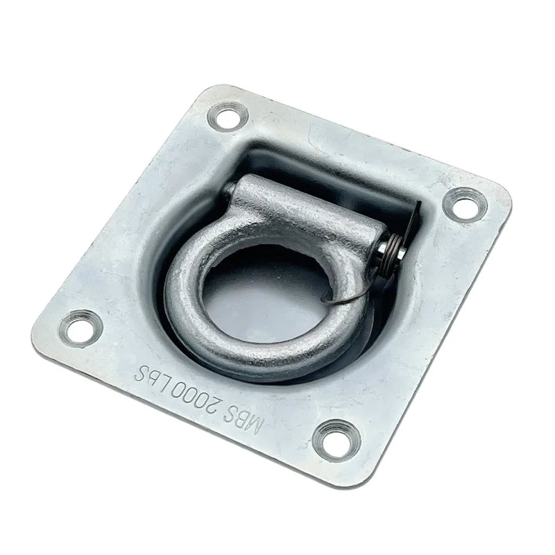 Recessed D Ring Tie Down Truck Fixing Loop Accessory Replacement Tow Hook Sturdy