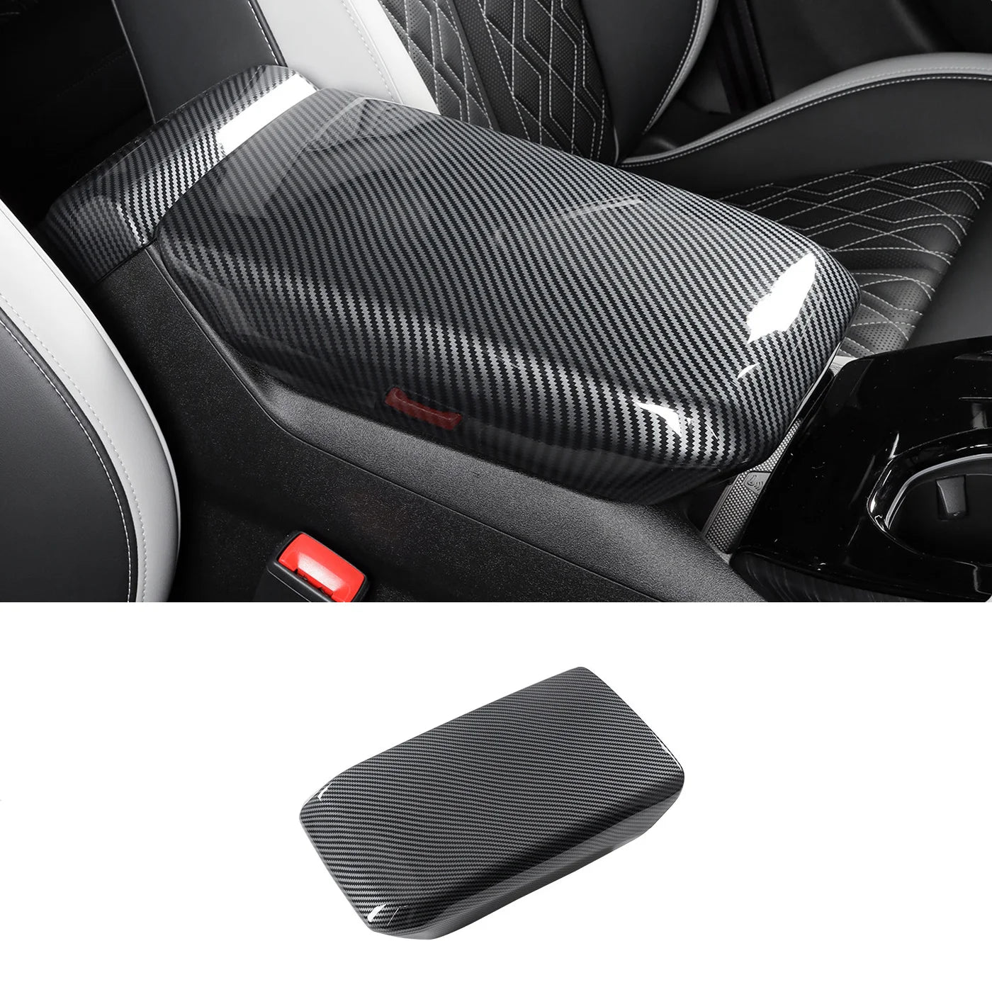 Fit for Audi A5 2026 Accessories Carbon Fiber ABS Interior Overlay Covers Upgrade Inner Decoration Parts Protector