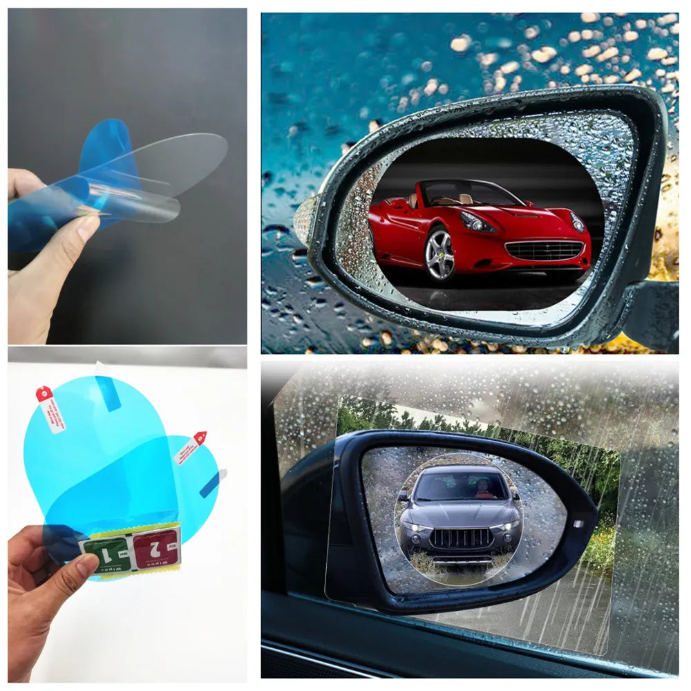 car rain rearview mirror films waterproof for Kia Rio5 Trackster KND-4 Spectra5 Spectra