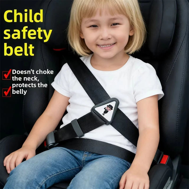 Child Car For Seat Belt Adjuster For Triangle Anchor Shoulder For Protection Limiter Safety Accessory For Vehicle Seats Kids