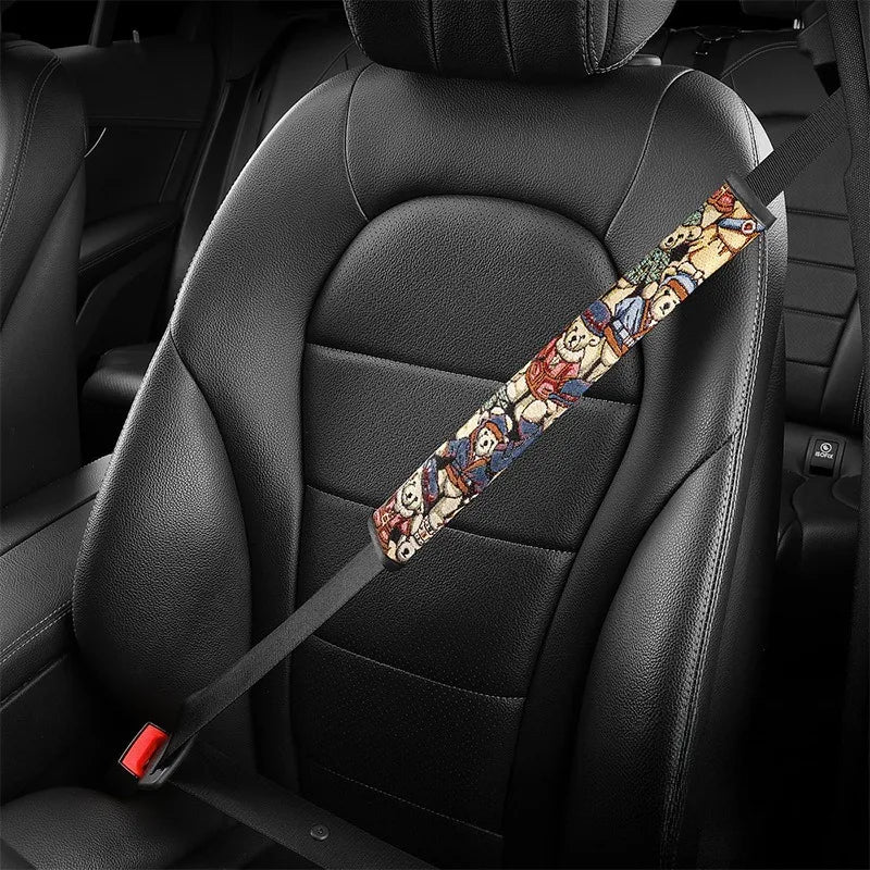 New Universal Car Seat Belt Shoulder Cover - Anti-Cut Comfort Pad with Extend Protector for Truck & SUV
