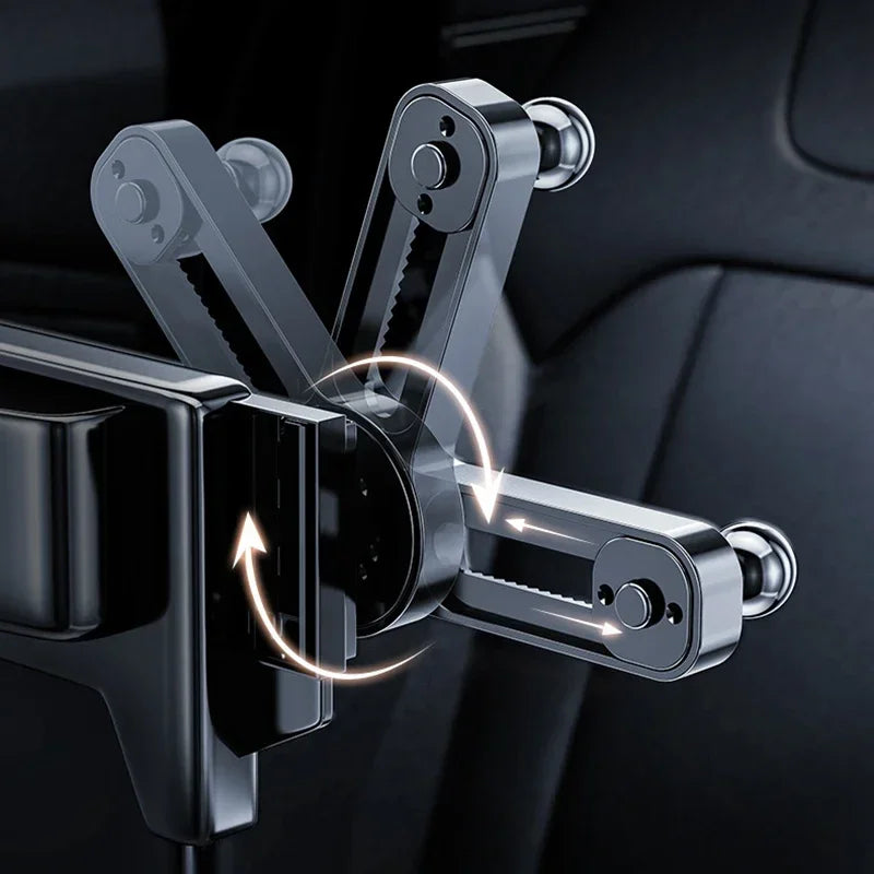 Car Phone Mount Accessory 360° Rotation Adjustable Extension Rod - Fits 17mm Ball Holder & Car Display Screen