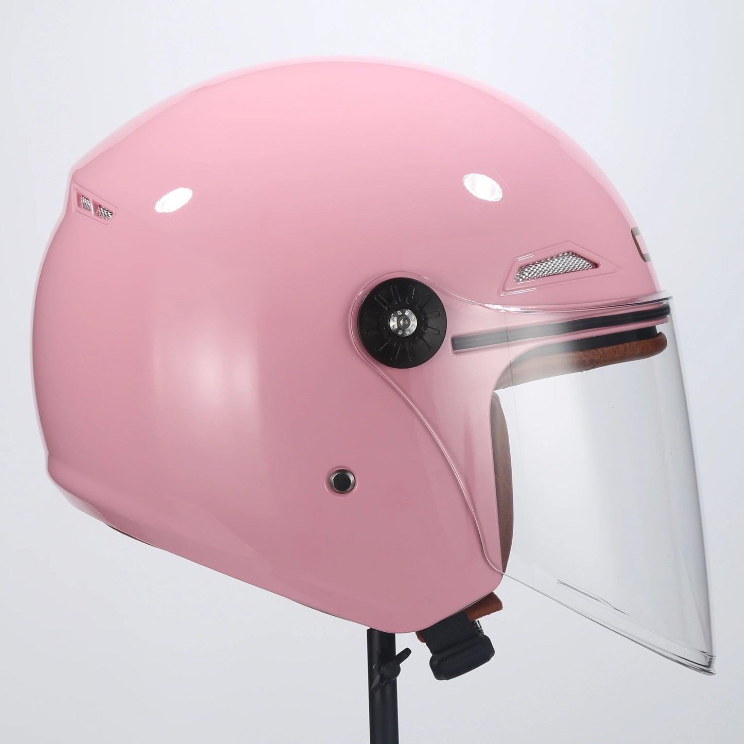 Motorcycle Half Helmet Scooter Vintage Fiberglass Casco Moto Open Face Retro Capacete Casque 3C DOT Certified