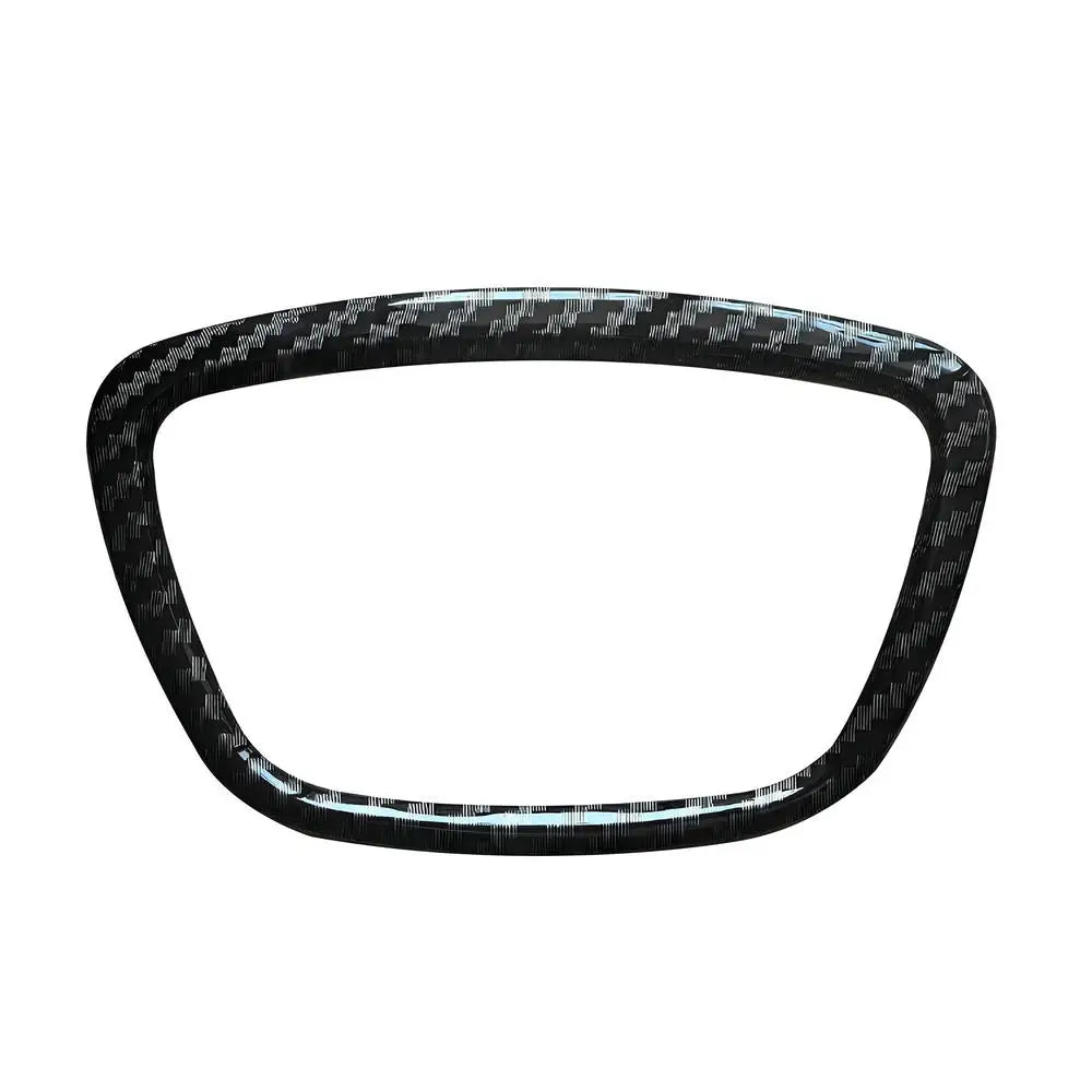 Car Accessories For Audi A3 A4L A7 A6L A8 Q3 Q5 Q7 ABS Auto Steering Wheel Center Panel Logo Frame Circle Sticker Cover Trim