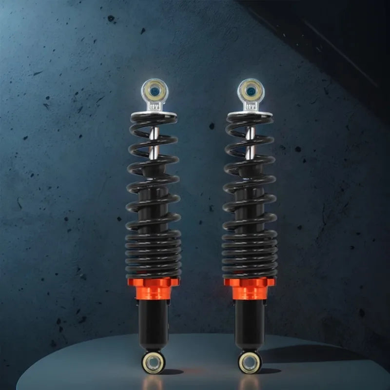 2PCS Electric vehicle shock absorber, suitable for 27/29/31cm bicycles and electric vehicles, rear shock absorber spring