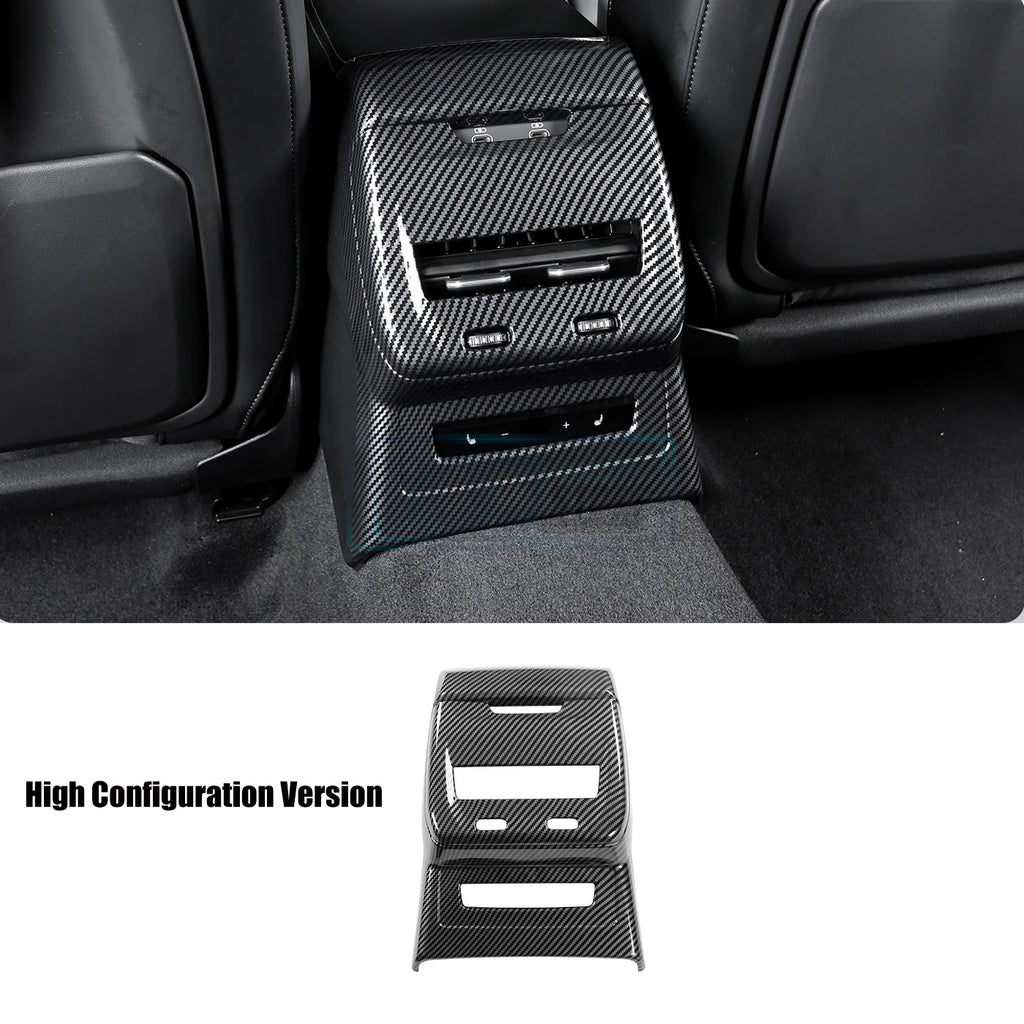 Fit for Audi A5 2026 Accessories Carbon Fiber ABS Interior Overlay Covers Upgrade Inner Decoration Parts Protector
