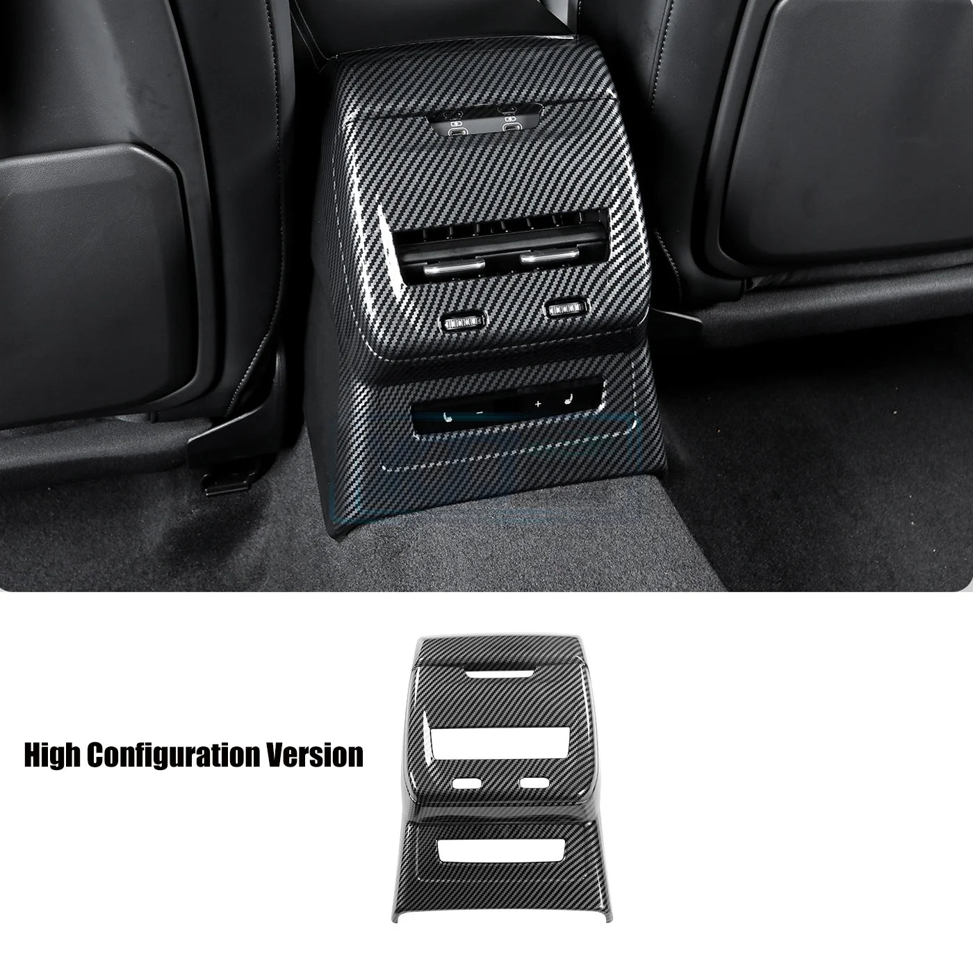 Fit for Audi A5 2026 Accessories Carbon Fiber ABS Interior Overlay Covers Upgrade Inner Decoration Parts Protector
