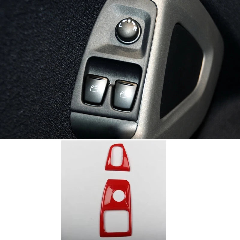 Car Interior Stickers For Smart Brabus 451 Fortwo Accessories Car Styling Steering Wheel Modification Protection Sticker