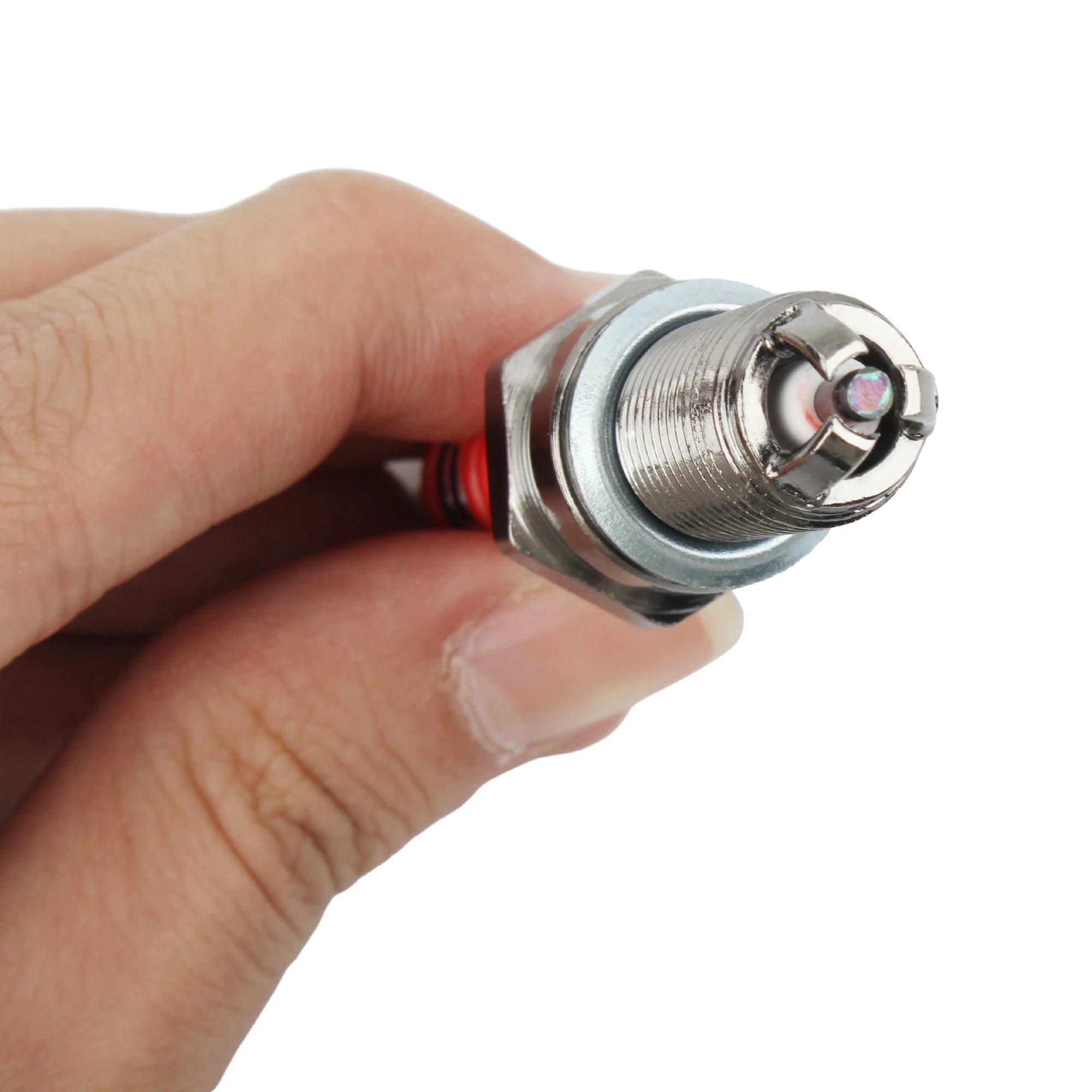 Motorcycle Racing Spark Plug 3 Triple Electrode D8TC For GY6 CG 50 70 110 125 150CC Atv Scooter Motocross Ignition Modifications