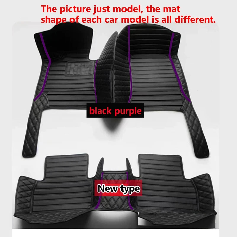 Custom Car Floor Mat for Ford fusion Mondeo All model Mondeo 4 mk4 mk5 MK3 MK6 auto Rug Carpets accessories interior