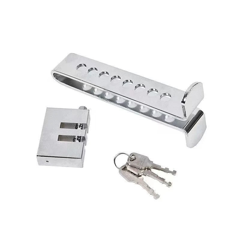 Car Anti-Theft Brake/Clutch Pedal Lock – Compact Safety Device for Automobiles & Motorcycles