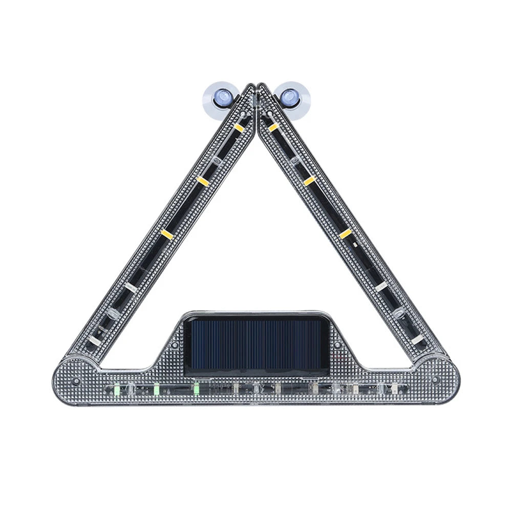 LED Solar Strobe Lights For Auto Emergency Grill Warning Lamp 18 led Windshield Anti Collision Light Car Accessories 11 Modes