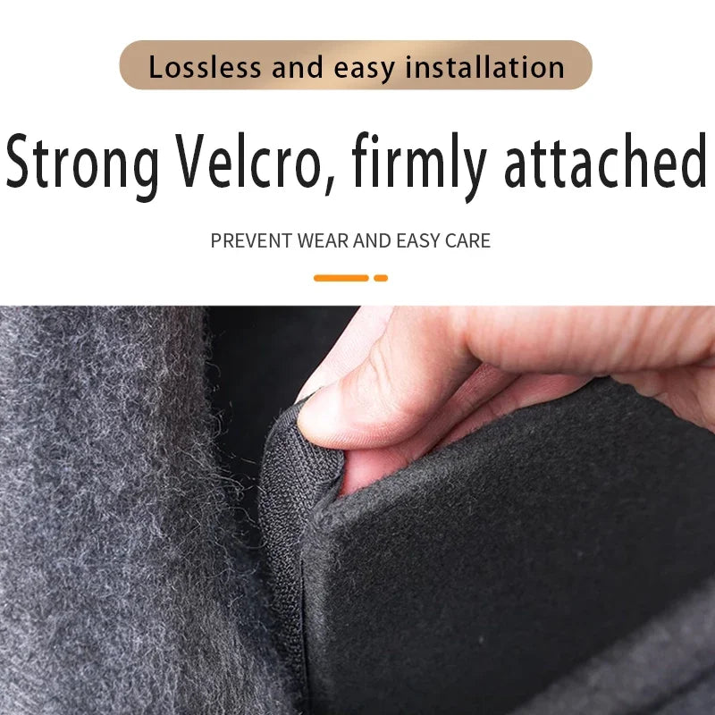 Car Accessories For Audi Q3 F3 2019~2025 2024 23 MK2 Trunk Storage Partition Multifunction Storage Auto Interior Parts Organizer