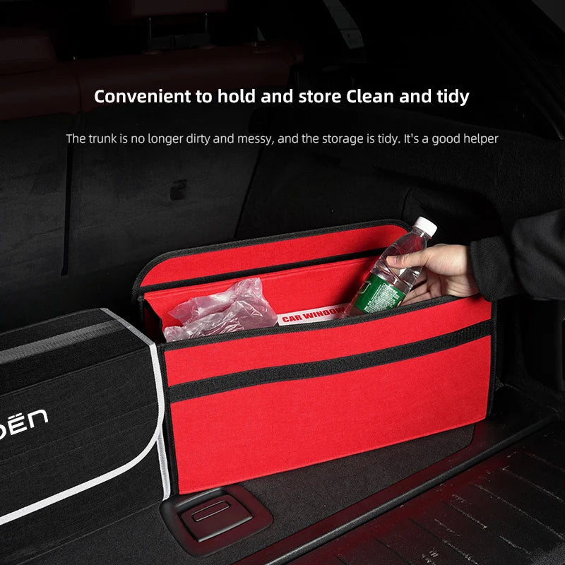 Citroen Car Trunk Organizer Box Large Capacity Folding Storage Bag For Citroen C4 C3 C2 C1 C6 2CV VTS DS4 DS5 RD3 Cross Berlingo