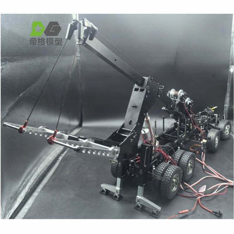 Accesorios de modificación de grúa para coche de control remoto Tamiya 1/14 56362 Volvo FH16 750, piezas de mejora para juguetes de control remoto DIY.