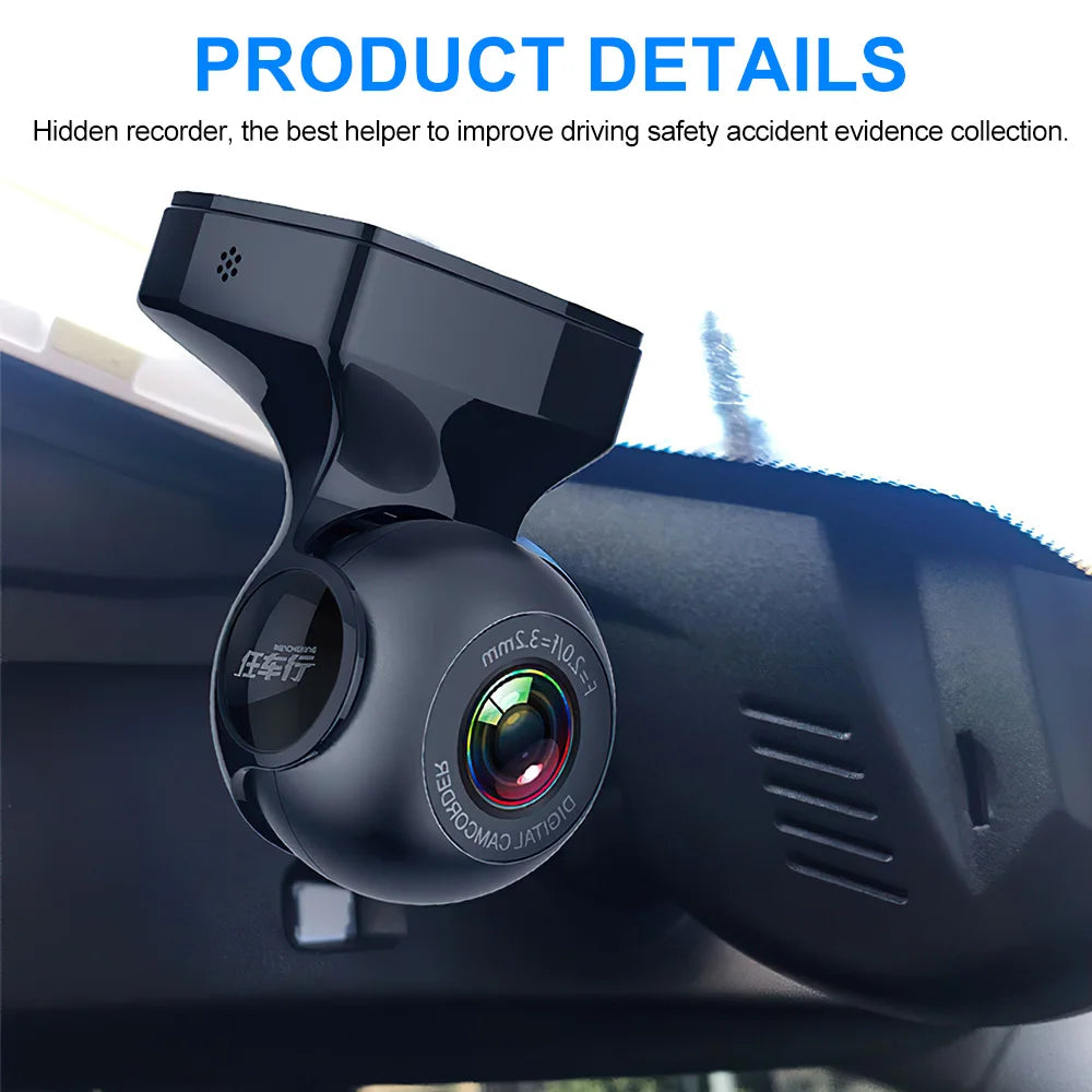HD 1080P Mini Car Wifi Dash Camera Cam for Video Recorder 170 Degrees Usb/wifi Night Vision G-sensor Car Camera
