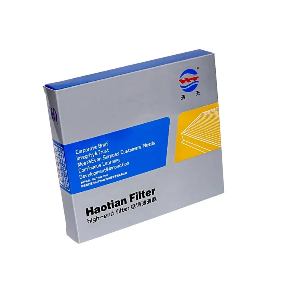 Cabin A/C Air Filter For BYD HAN EV 2020 2021 2022 2023 e9 DMi DMp 1.5T Hybrid HCE8121211FE1 Carbon Filter Car Accessories