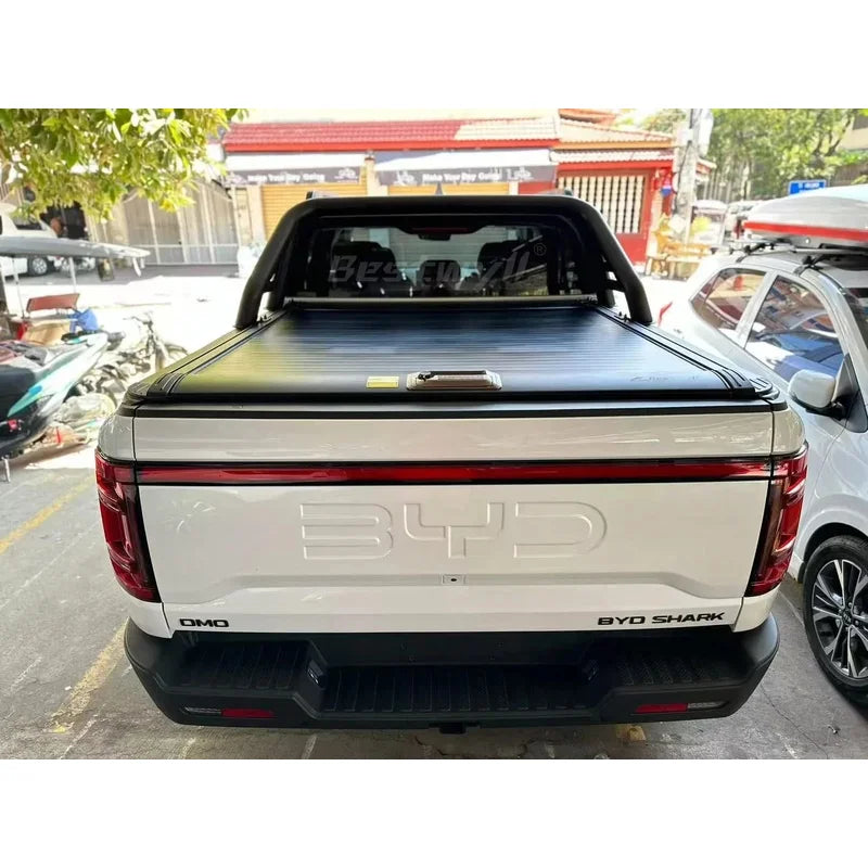 BESTWYLL Aluminum Truck Shutter BYD Shark 6 Retractable Truck Bed Cover Manual Pickup Roller Lid