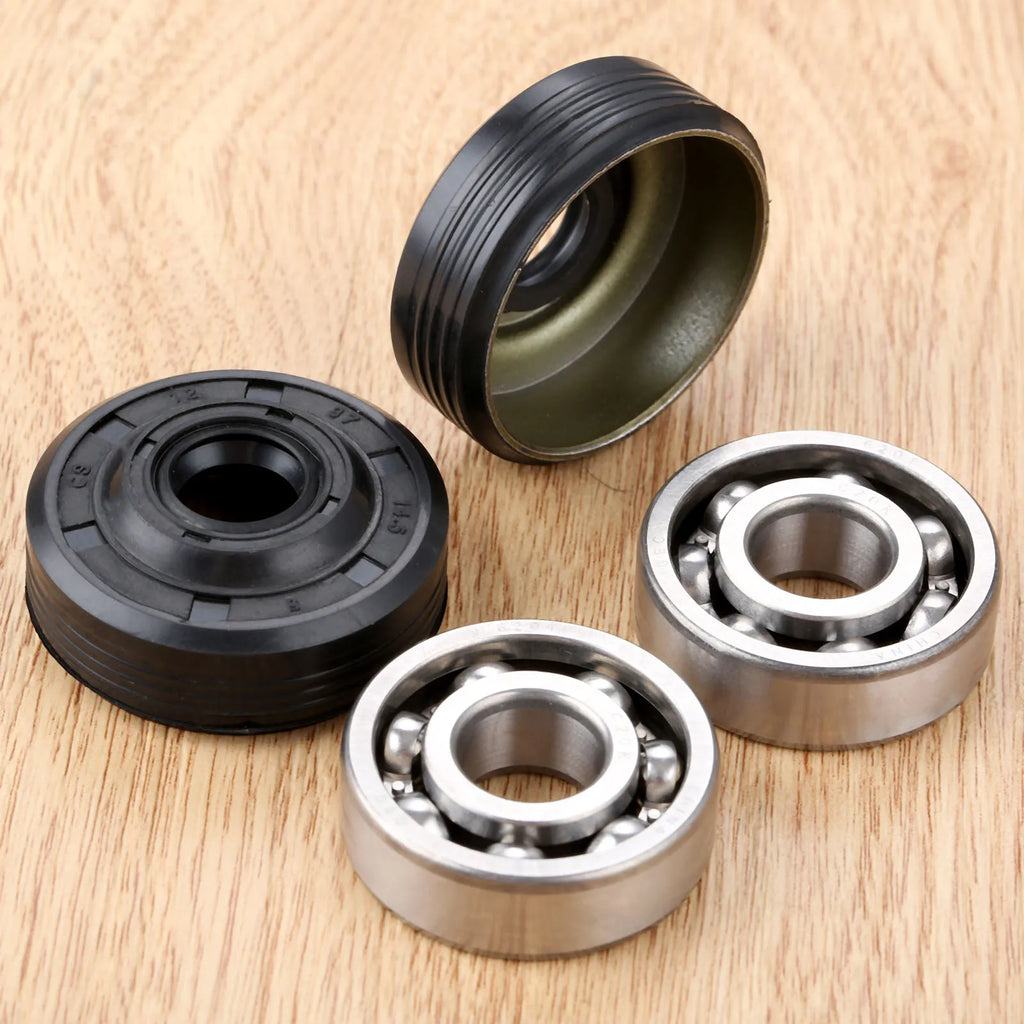 2 Pcs Oil Seal Crankshaft Main Bearing Kit for Husqvarnas 36 41 136 137 141 142 Chainsaw Parts Garden Power Tools