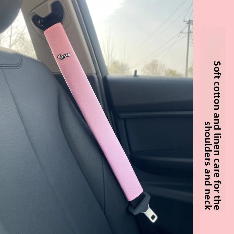 Car seat belt, shoulder cover, handmade protective neck, shoulder cover, long car accessories, universal shoulder strap
