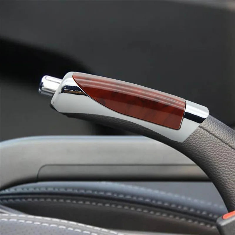 Para Audi A3 S3 8L 8P 8V A4 S4 B5 B6 B7 B8 A5 S5 Cubierta de freno de mano de coche Puños de freno de mano Cubierta protectora de fibra de carbono Freno de estacionamiento