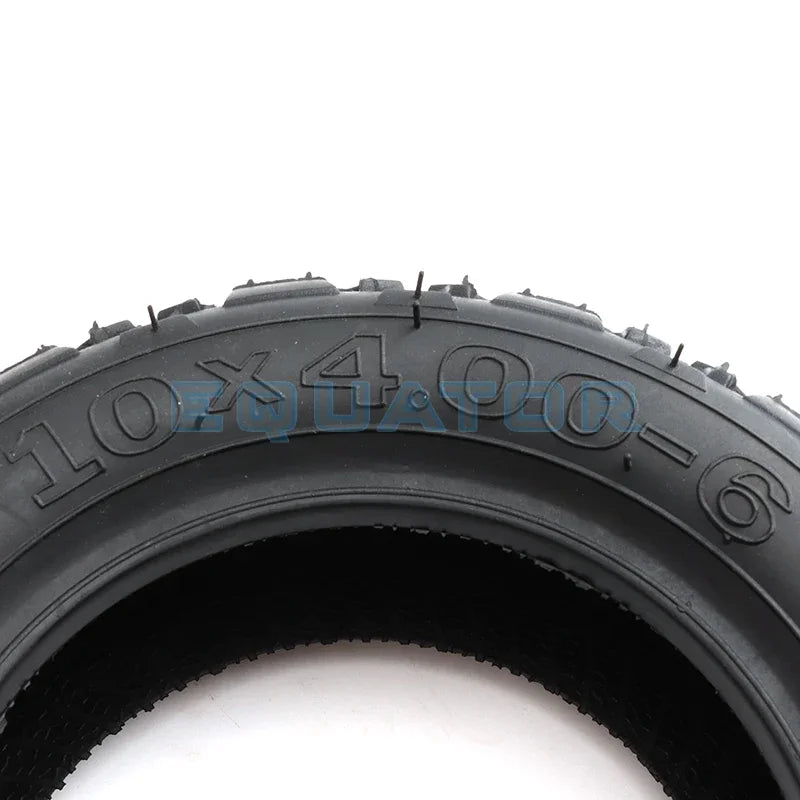 10x4.00-6 Off-road Tires 10*4.00-6 Tubeless Vacuum Tyre For Harley Electric Citycoco Scooter Snow Plow Go Karts ATV Wheel