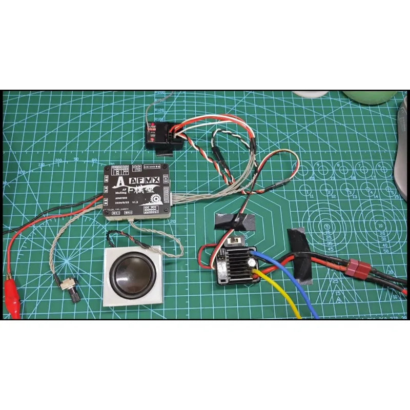 Accesorios de grupo de sonido de simulación para camión volquete RC Tamiya 1/14 SCANIA 770S VOLVO 750 Mercedes-Benz ACTROS MAN Juguetes Piezas de coche