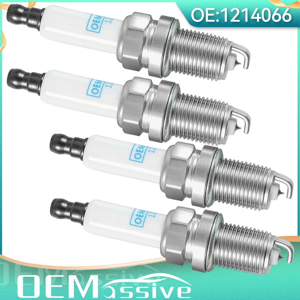 4Pcs OEMASSIVE 55576026 Iridium Spark Plugs （1.4L L4）For Chevrolet Trax Sonic Cruze 2011-2015 Opel ASTRA CORSA INSIGNIA Vauxhall
