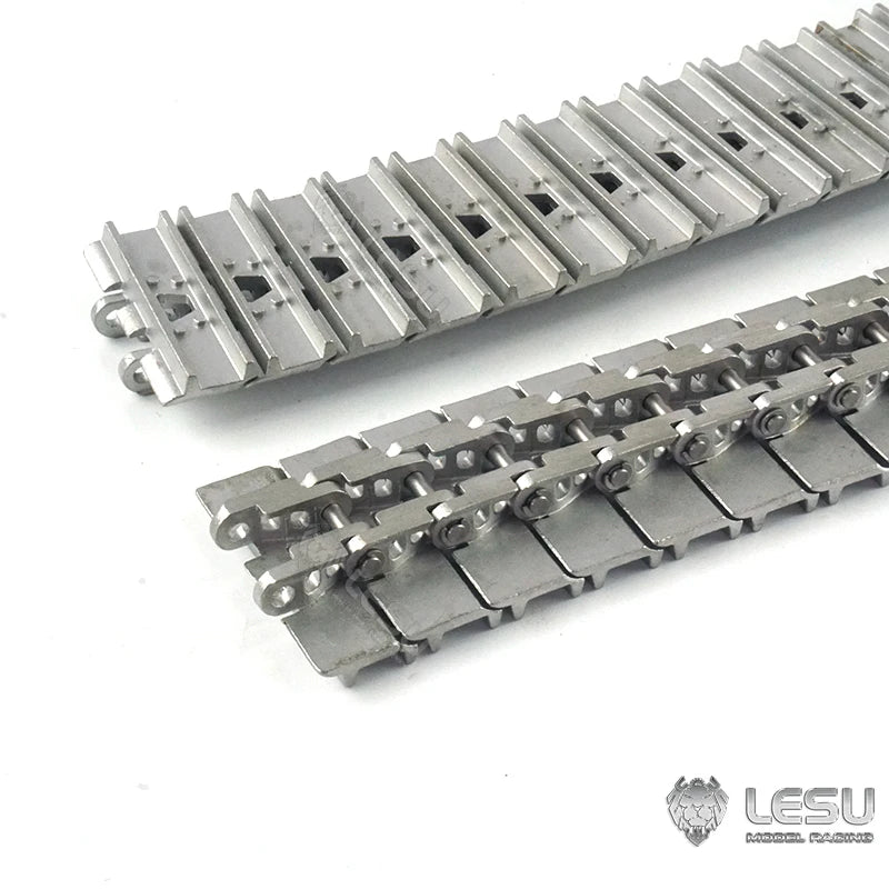 1 Pair Tracks for LESU 1/14 RC Hydraulic Loader 636 DIY Tamiyay Radio Control Conatruction Truck Parts Th20531-Smt3