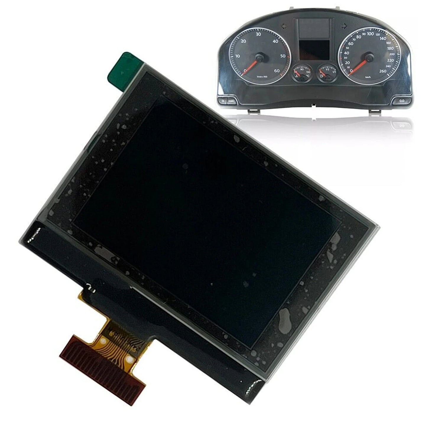 Dashboard LCD Display Screen 1TD920862 92290206 1K0920861M For VW Golf V Touran Passat Jetta Caddy Scirocco Car Screen Replace