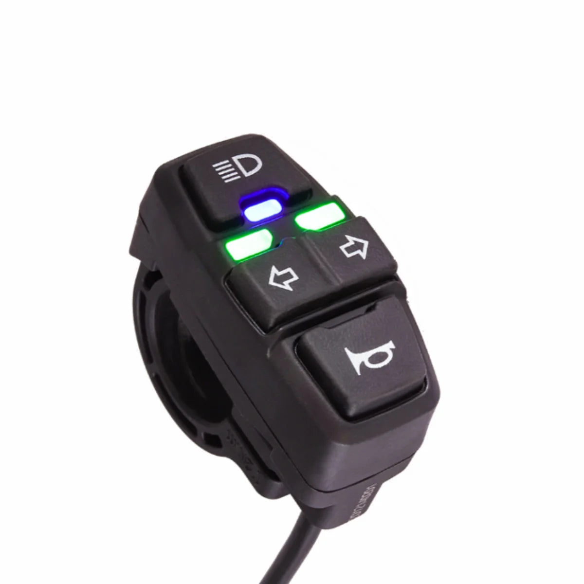 Electric Bike Scooter Switch Headlight Turn Signal Horn Switch 36V/48V ON/OFF Control Switch Waterproof for E-Bike motorcycle