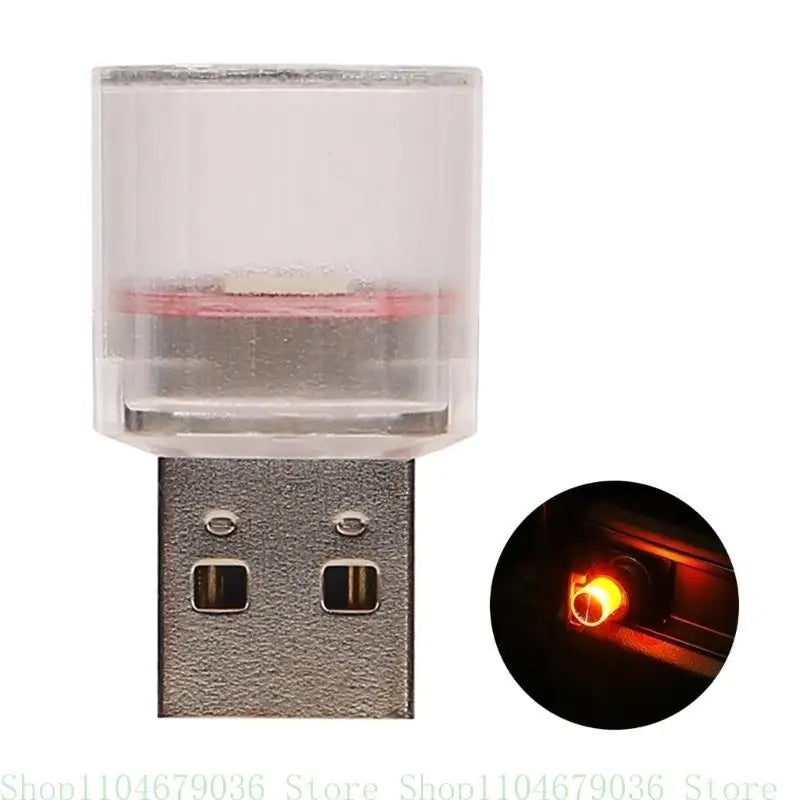 LED Car Light USB Interfaces Easy to Install Suitable for Personalizing & Cozy Vehicle Ambiances