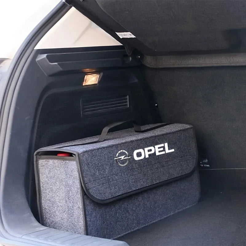 Opel Car Organizer Bag Storage Tool Trunk Box Car Accessories For Corsa D Adam OPC H Astra Mokka G Zafira A DX J Antara C Junior