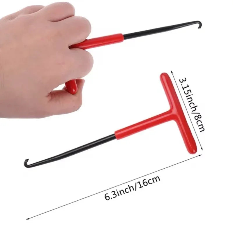 Repair Tool for Springs Removal Motorcycle Exhaust Spring Hook T Shaped Handle Exhaust Pipe Spring Puller Installer Hooks Tools
