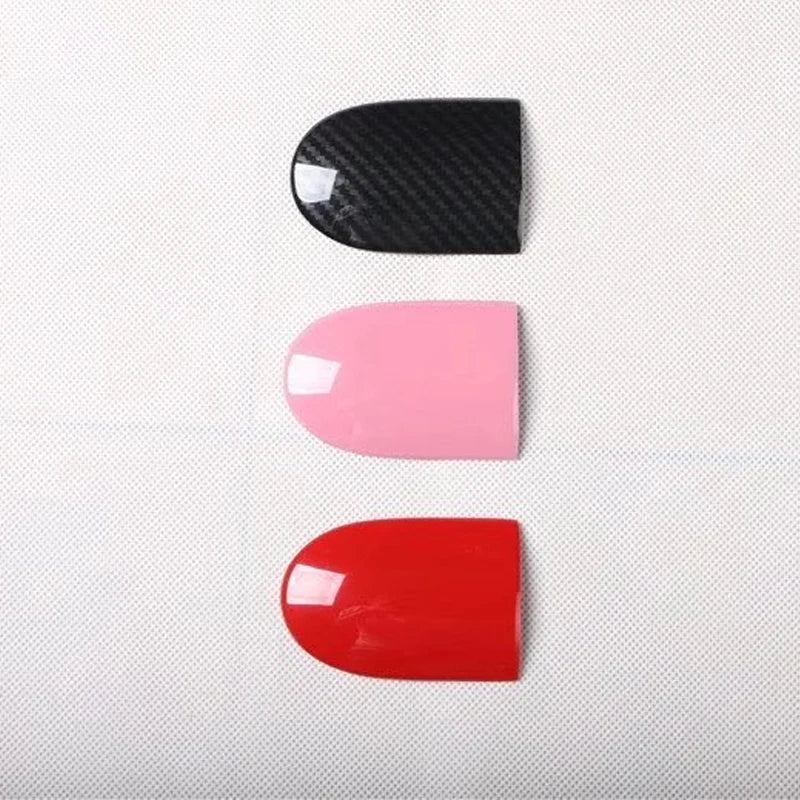 For MINI ONE Cooper S F55 F56 F57 Car Passenger Storage Compartment Handle Decorative Sticker Interior Modification Accessories