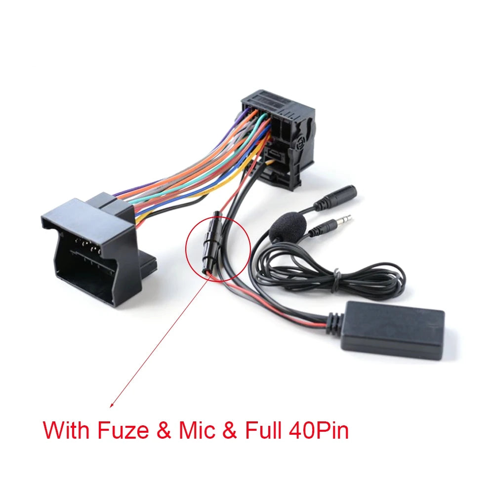 Car Bluetooth 5.0 Audio Wireless Aux In Adapter for Opel Corsa D Astra H Zafira Vectra Tigra Movano CD30 MP3 CD60 CDC40 CD Radio