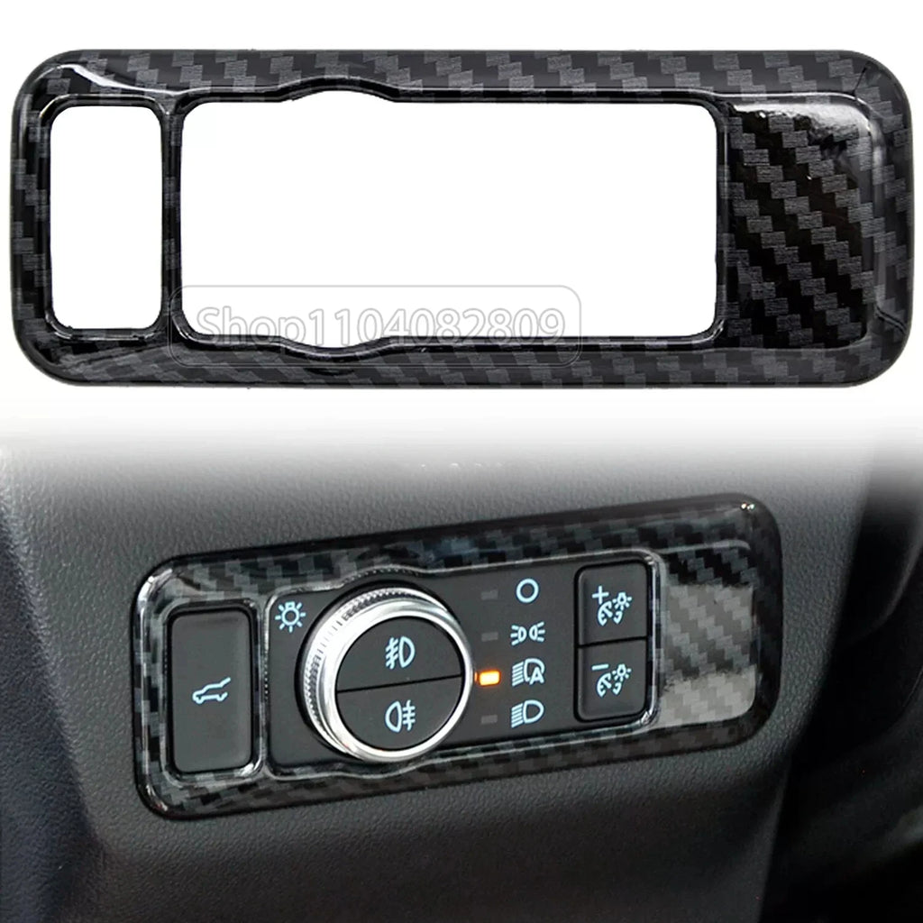 ABS Carbon Fiber Interior Accessories Kit Trim Cover For Ford Mustang AT MT 2024 2025 Center Conlose Gear Shift Panle Decoration
