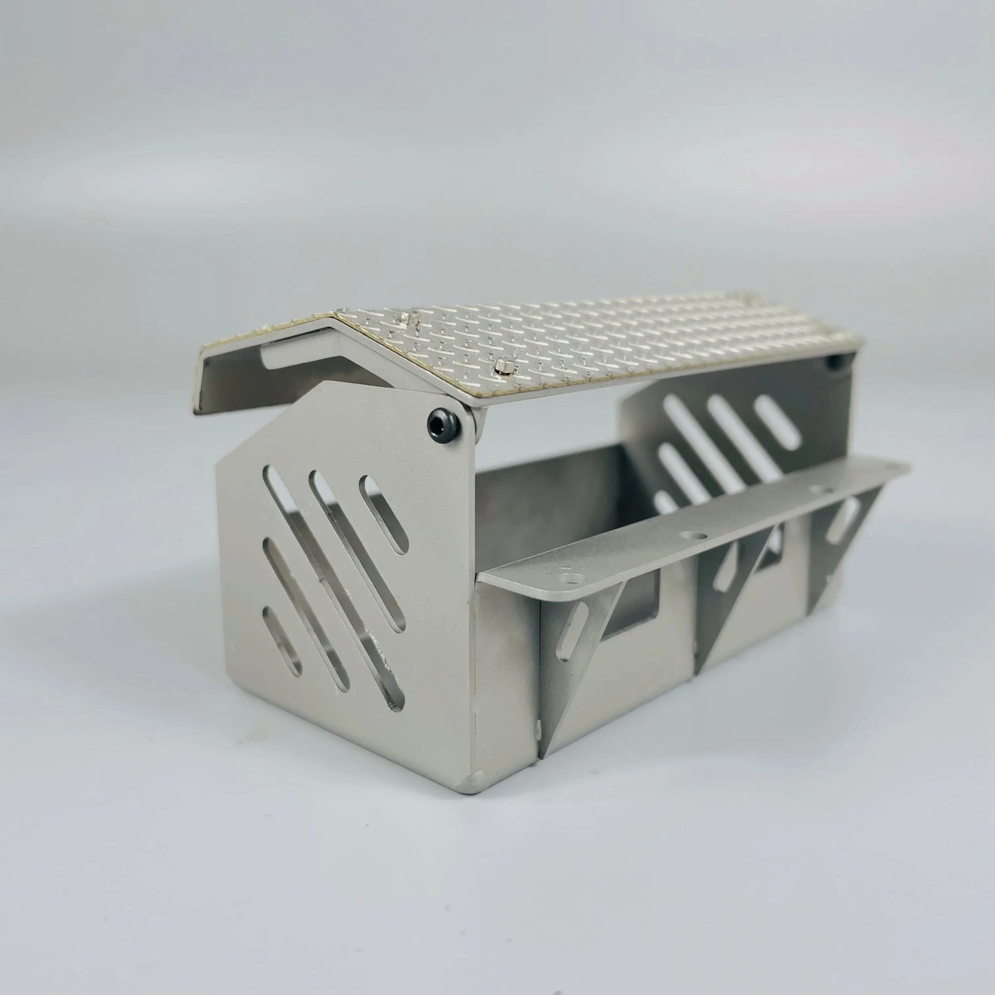 1/14 Drag Head Mud Head Simulation Metal Wiring Toolbox DIY Beam Decoration For Tamiya Lesu For Scania Man Parts