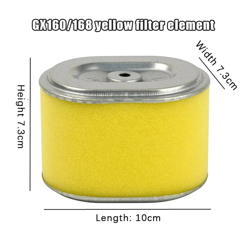 168F/177F/188F Gasoline Engine Air Filter Element For GX270/GX390/GX420 Replacement Accessories