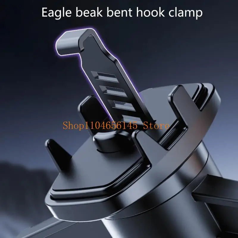 5asd 17MM Double Head Car Mobile Holder Accessory With 360 Degree Rotation And Adjustable Viewing Angle For Various Vehicle