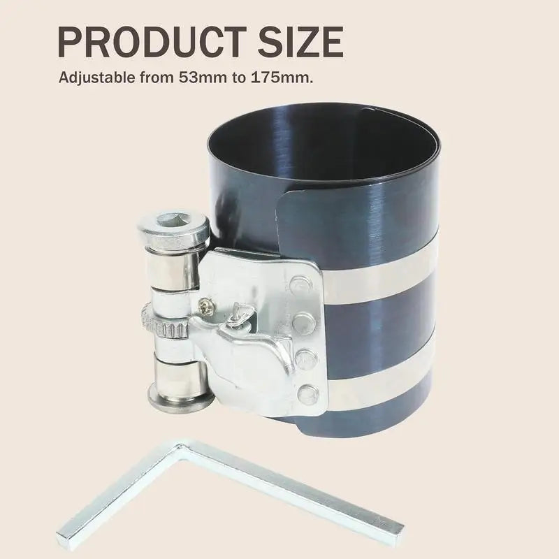 Piston Ring Compressor Tool Car Engine Piston Ring Installer Removal Kit Piston Ring Installer Piston Ring Plier Car Engine