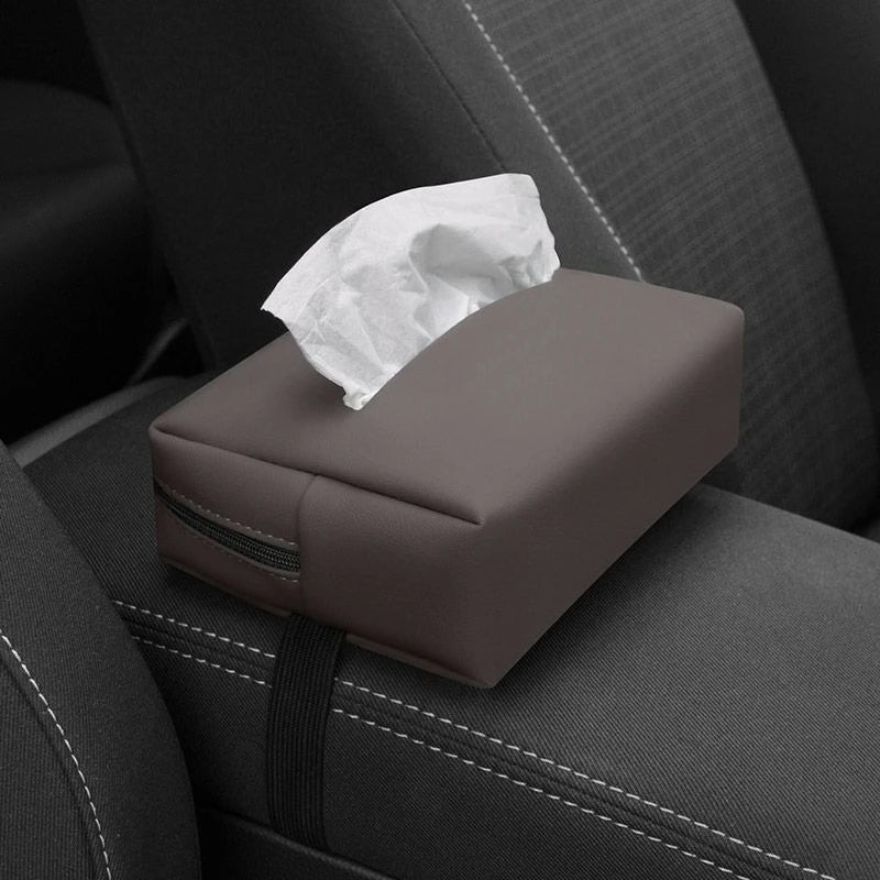 Car Tissue Box Holder Auto Accessories Hanging Organizer for Car Interior Must Have Storage